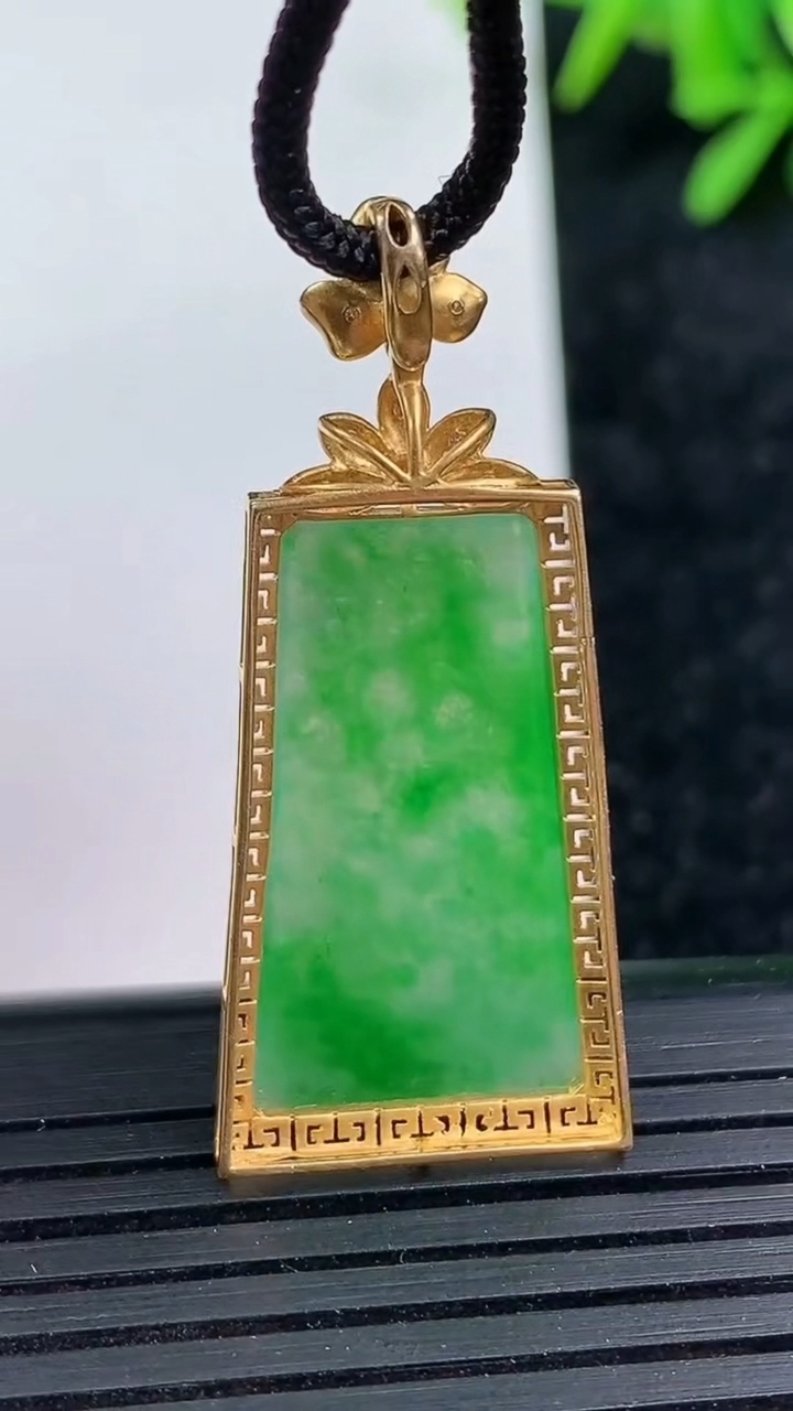 天然A货翡翠无事牌吊坠尺寸38-16.6-4.9重量:3.46g
3月15日