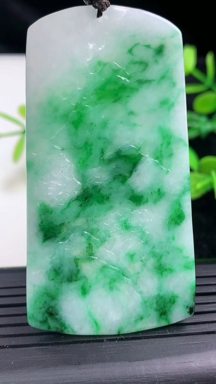 天然A货翡翠山水牌吊坠尺寸66.8-35.4-4重量:27.67g
3月15日