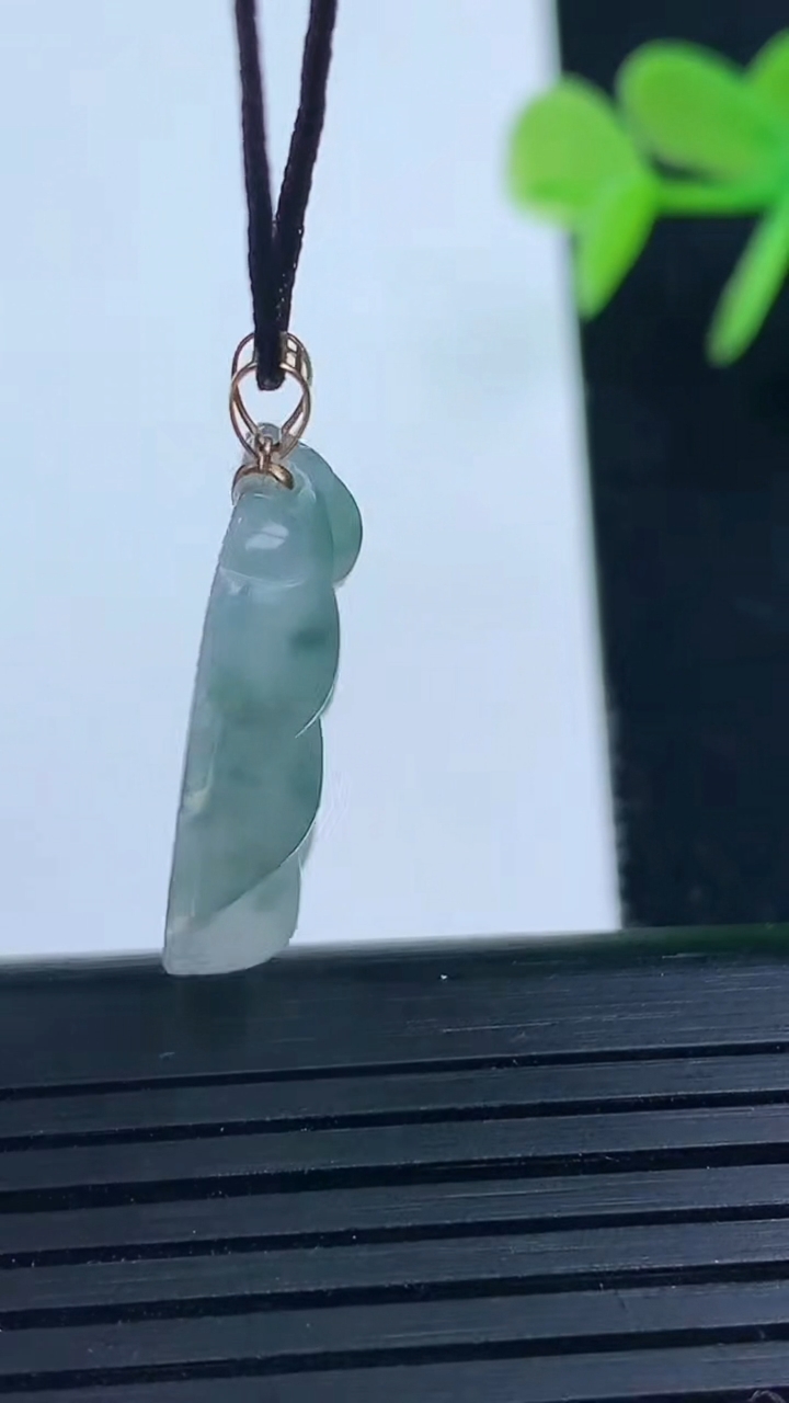 天然A货翡翠18K金飘花金枝玉叶 叶子吊坠尺寸23.6-14.7-5重量:3.47g
3月17日