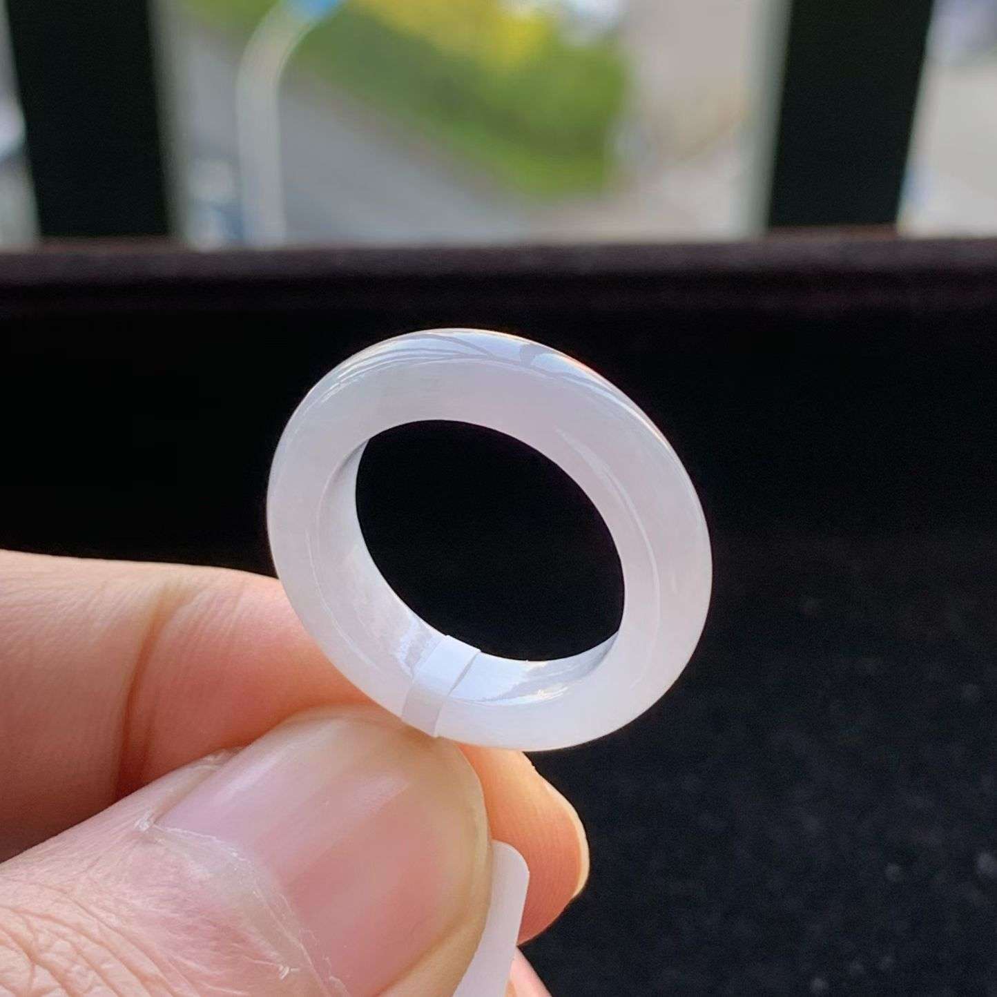 A货天然翡翠冰糯种粉紫罗兰戒指13号重量3.86
3月18日