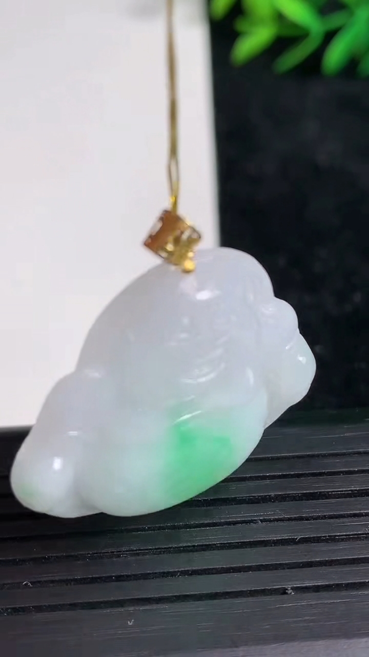 天然A货翡翠佛公吊坠尺寸28.1-32.4-5.1重量:7.54g
3月21日