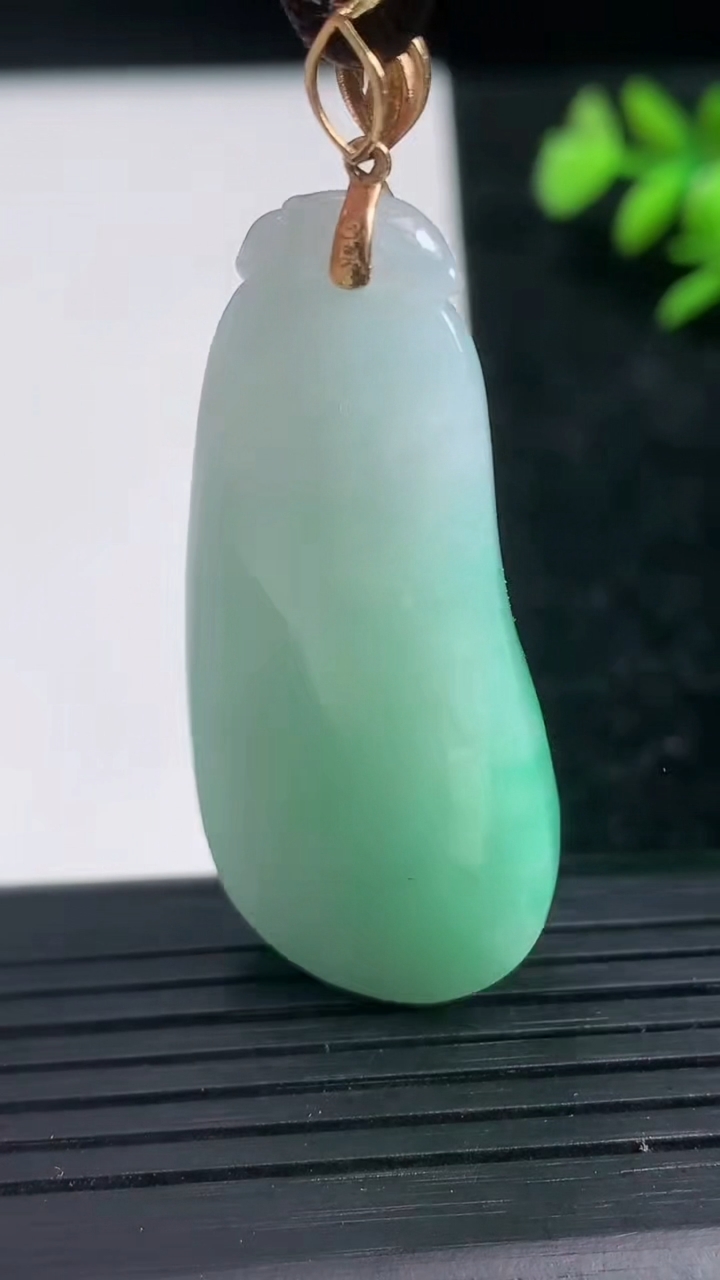 天然A货翡翠福瓜吊坠尺寸45.8-20.2-11.4重量:20.00g
3月21日