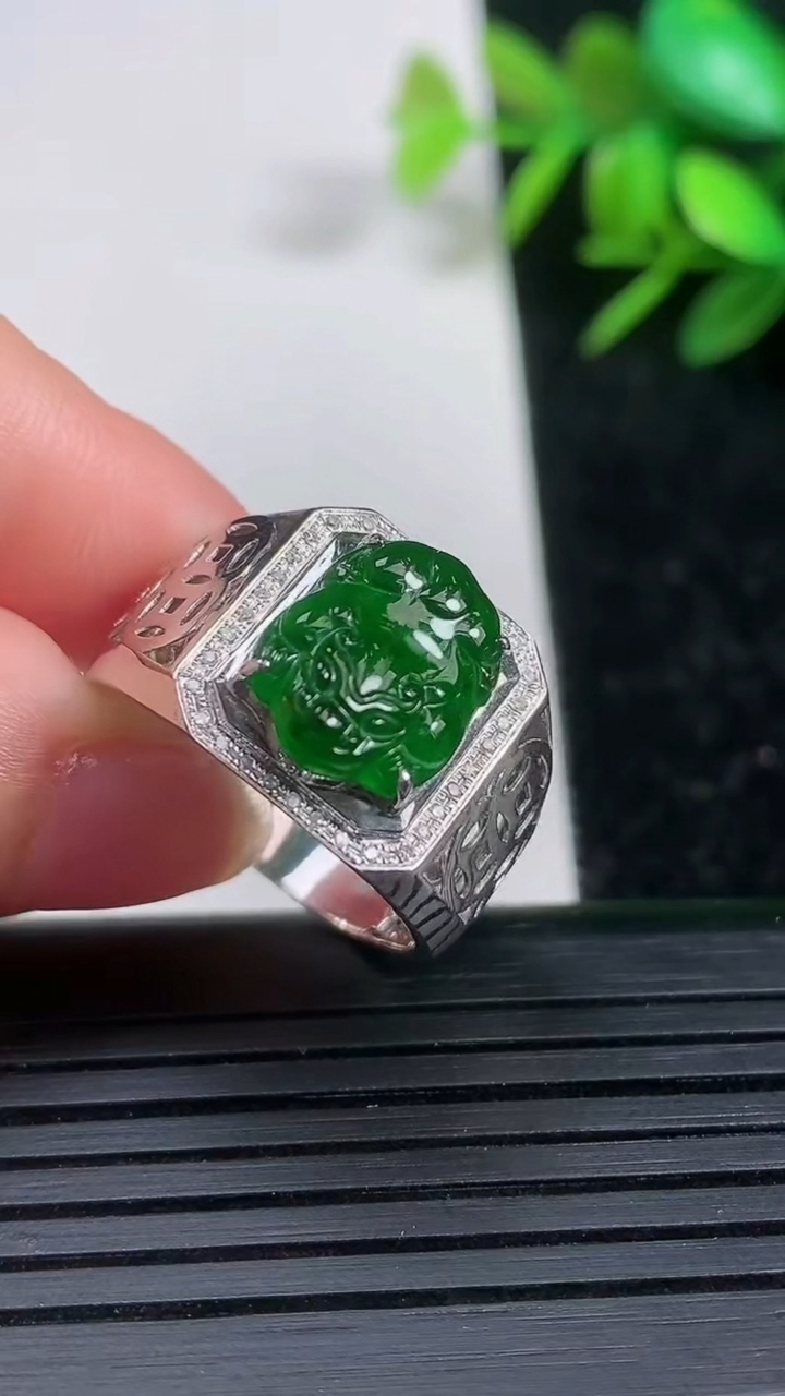 天然A货翡翠貔貅戒指尺寸19.6-11.8-9.3重量:5.10g2026年3月21日
工厂直销收藏
