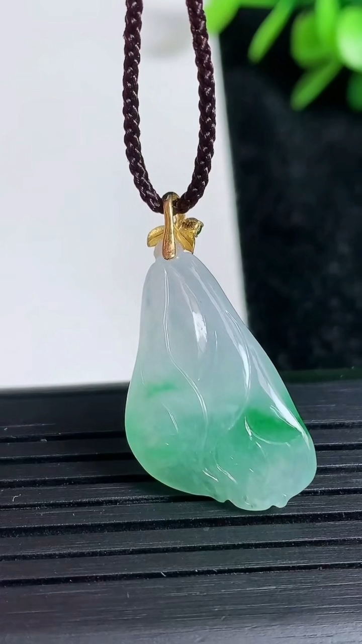 天然A货翡翠玉兰花吊坠尺寸26.8-15-5.7重量:4.03g
3月22日