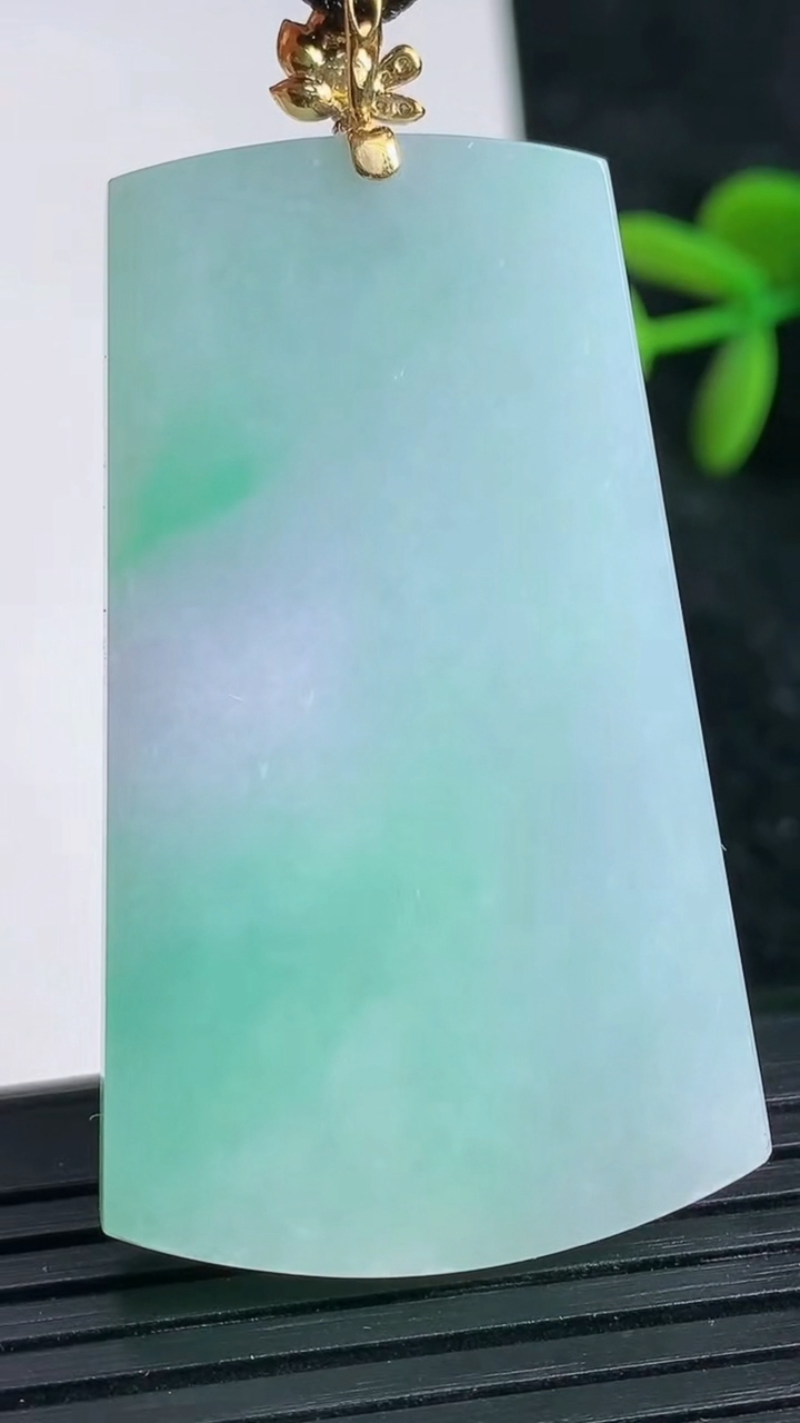 天然A货翡翠18K金春带彩紫罗兰无事牌吊坠尺寸47.5-28.6-4.6重量:19.02g
3月23日