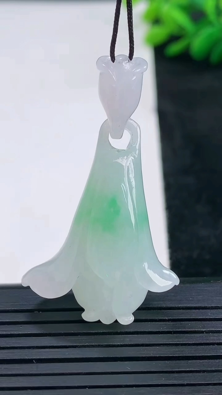 天然A货翡翠玉兰花吊坠尺寸43-26.8-12.7重量:11.81g
3月25日