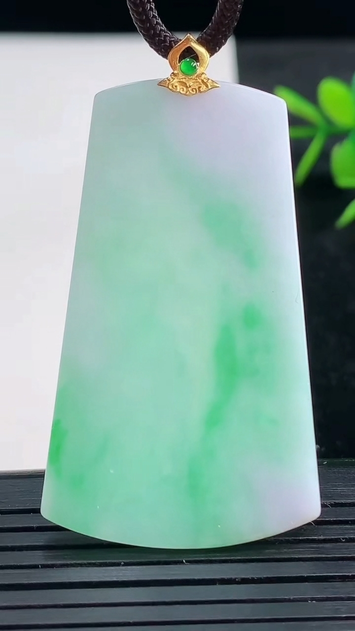 天然A货翡翠无事牌吊坠尺寸49.8-29.4-2.4重量:10.99g
3月27日