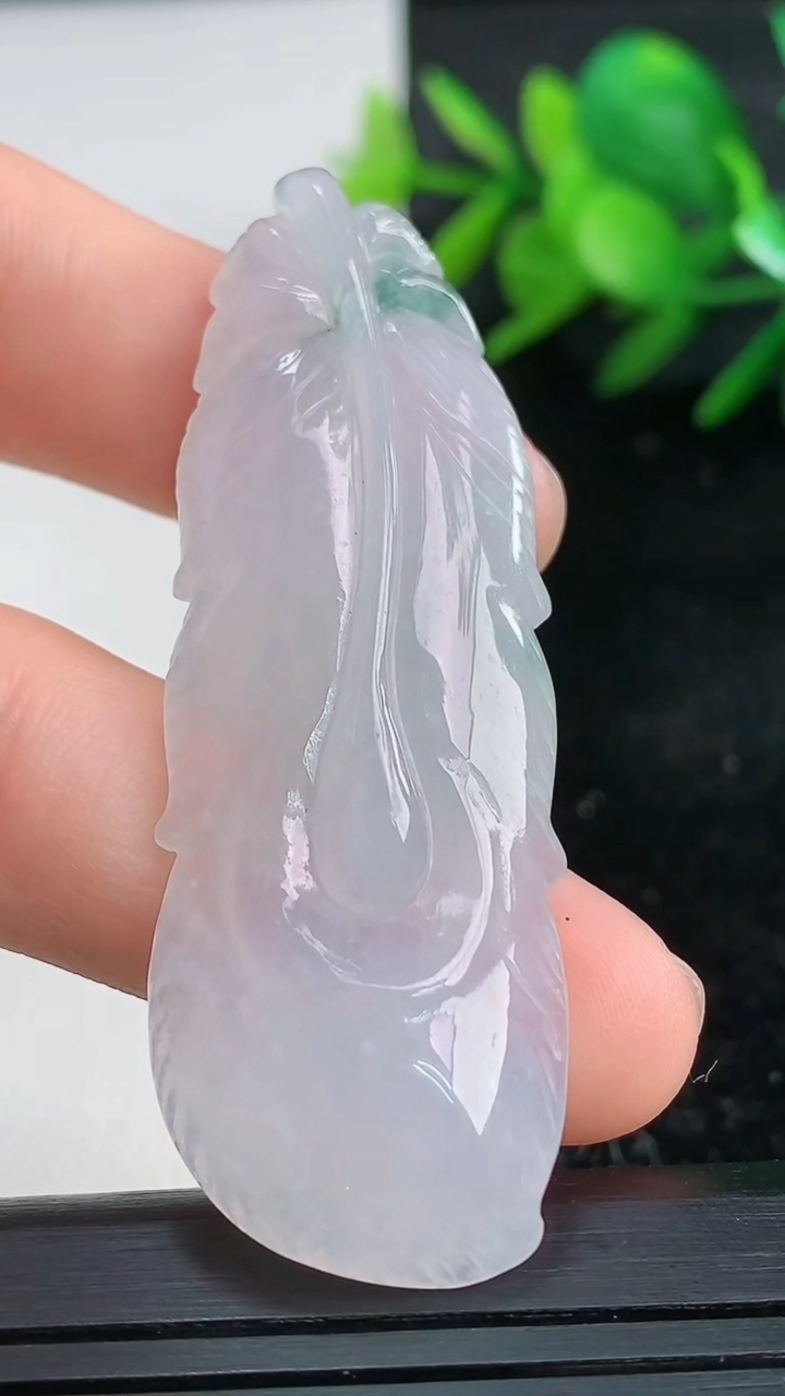 天然A货翡翠冰种飘花金枝玉叶 叶子吊坠尺寸55.3-29-6.4重量:10.31g
3月27日