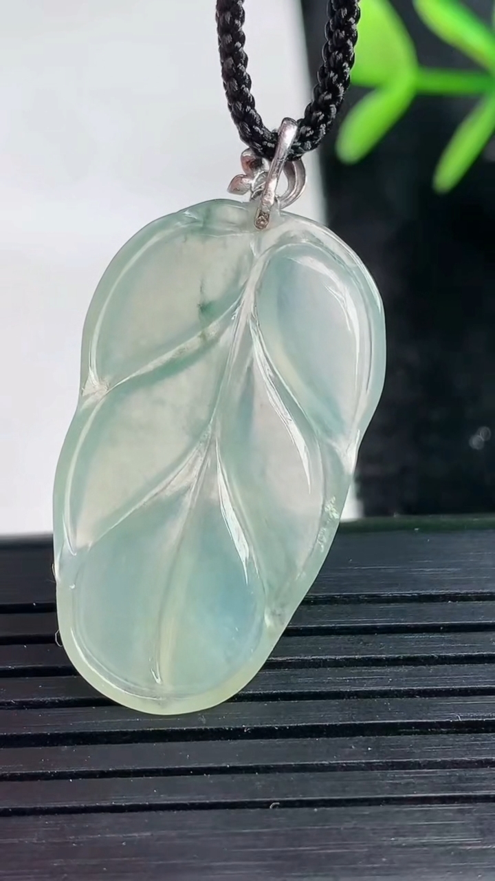 天然A货翡翠种飘花金枝玉叶 叶子吊坠尺寸32.3-18.7-3.2重量:3.56g
3月27日