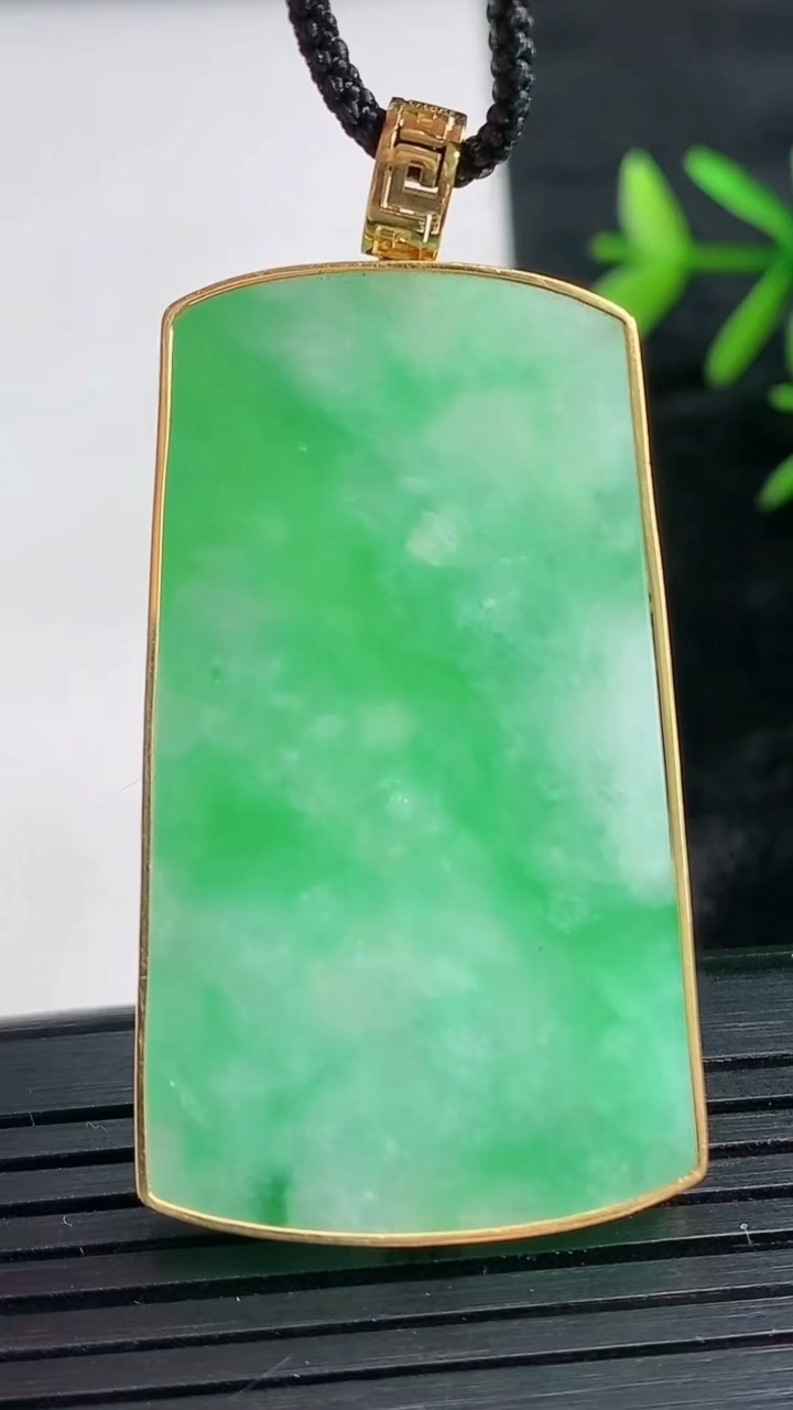 天然A货翡翠无事牌吊坠尺寸44.4-25.5-4重量:13.52g
3月28日