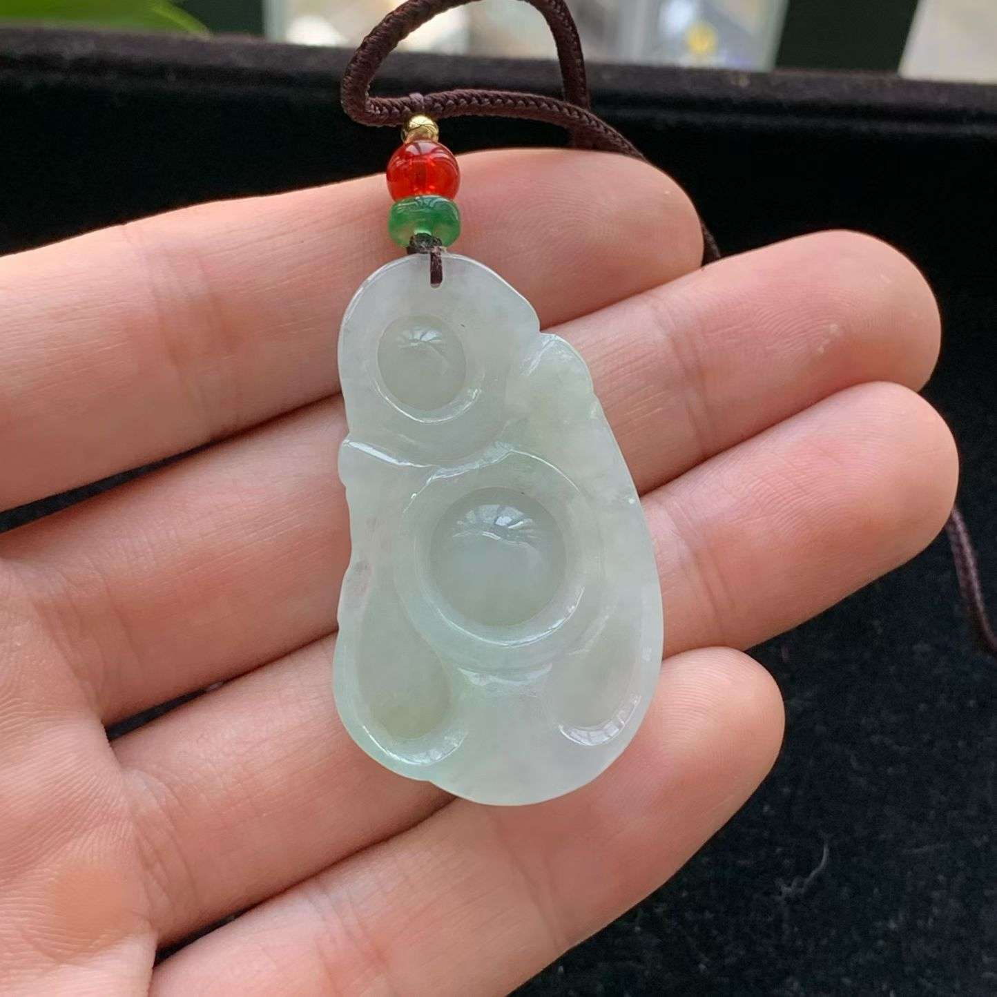 A货天然翡翠冰糯种站佛公吊坠重量11.13
3月29日