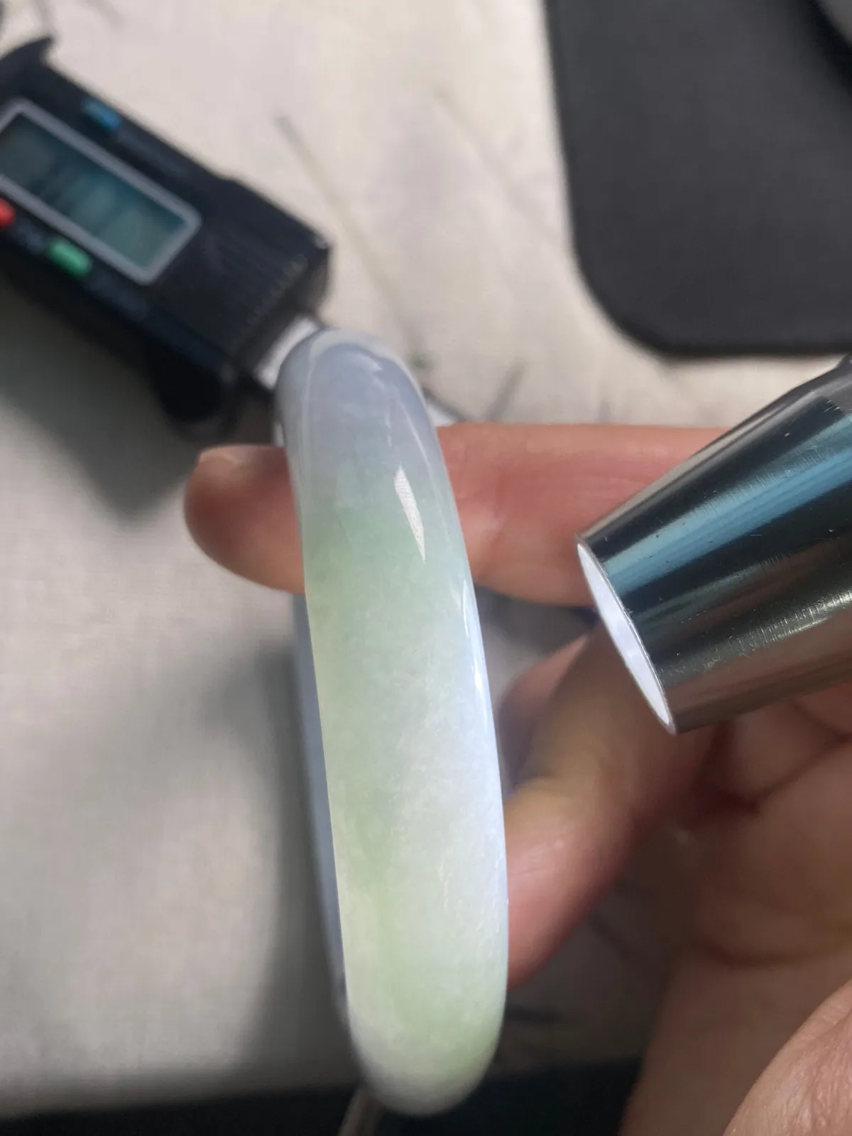 晴蓝底正圈成品（棉纹不显不扣）

⭕️55.5-12.2-8.7