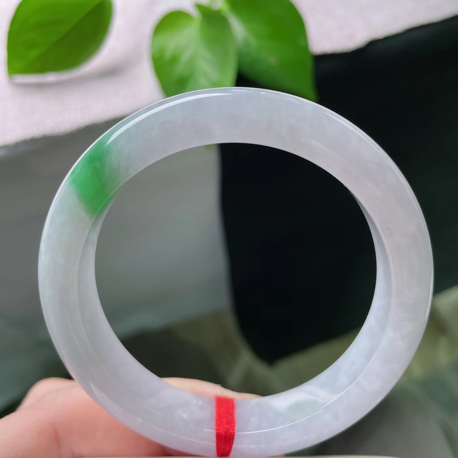 55.3/12/8.6。白底青正圈，种老，以素净底色承载赤诚，以鲜活青绿点亮日常。一点皮纹