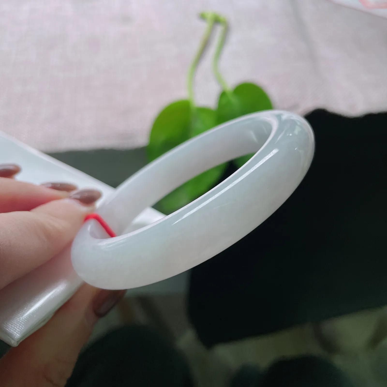 56/11.7/8.6，白底正圈，出水芙蓉，肉质细腻干净，清爽自然