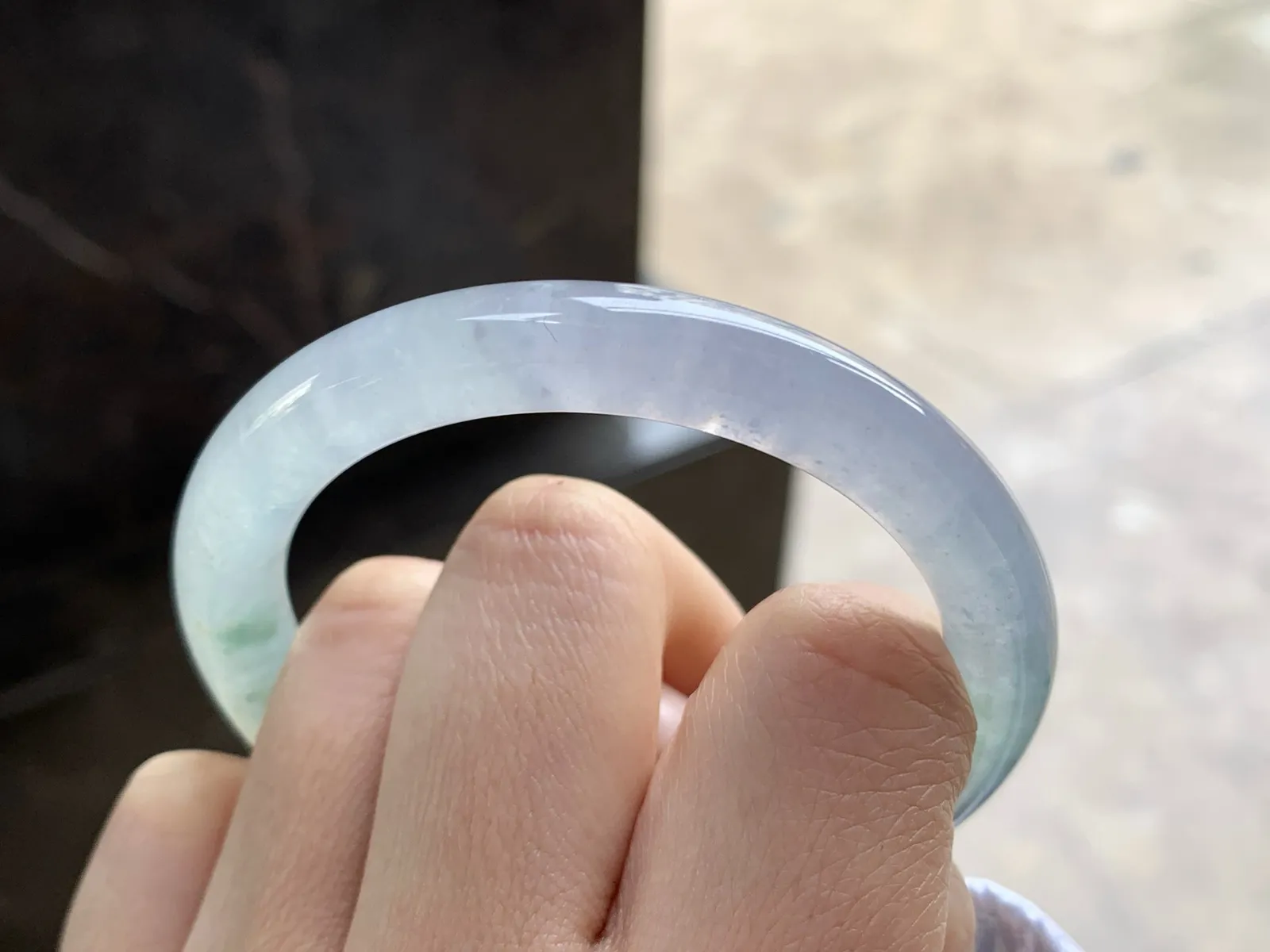 50.5-8.3

冰蓝圆条手镯^_^冰透 清新