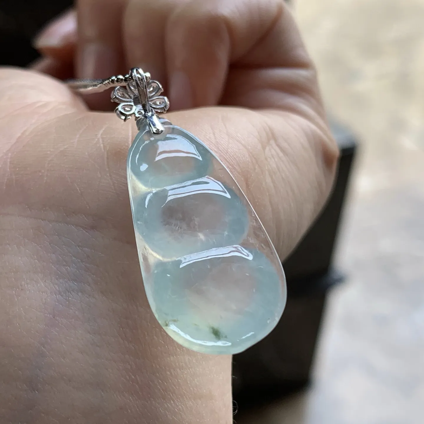 金扣冰种豆子^_^透亮 饱满