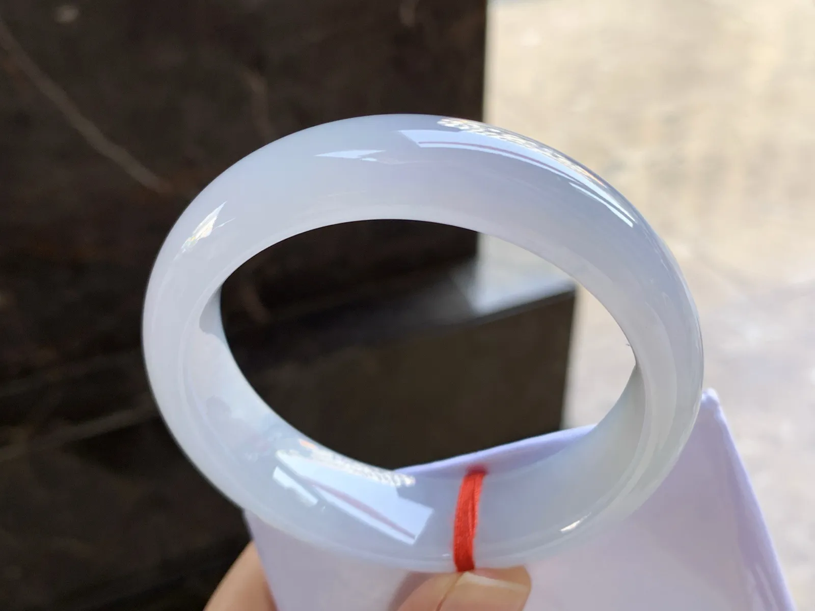 58-16.7-9

冰种宽版手镯^_^清新淡雅 水润