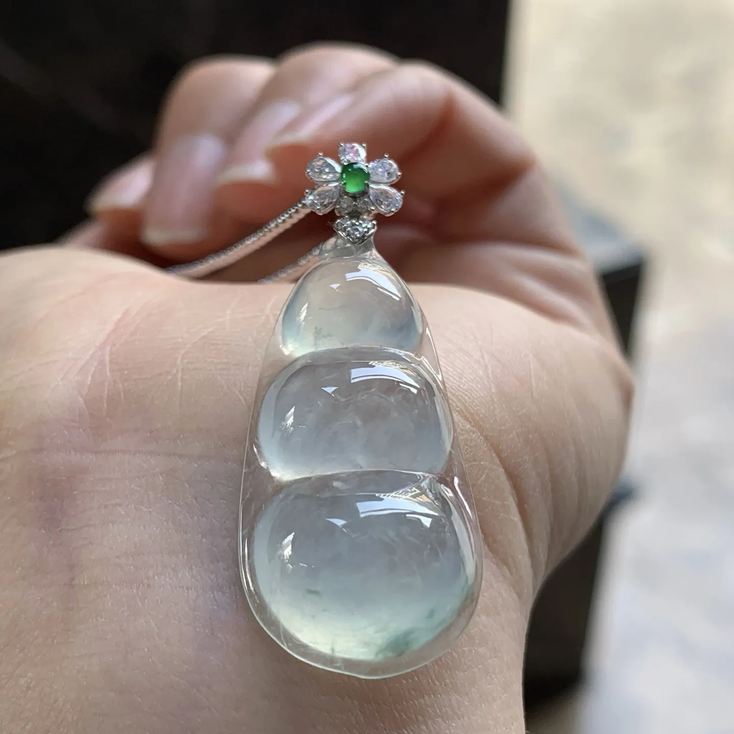 金扣冰种豆子^_^透亮 饱满