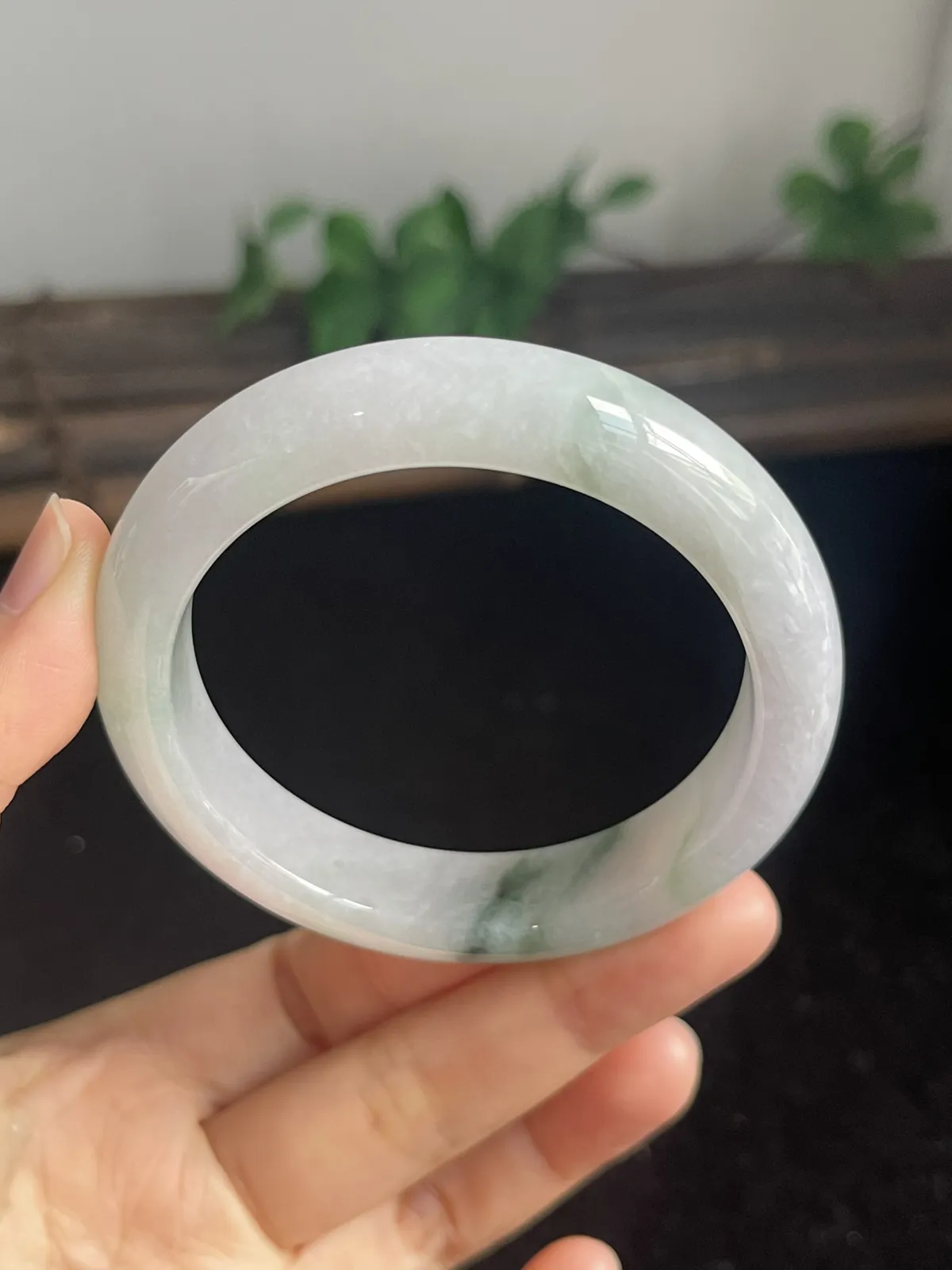 正圈53.4圈口，翡翠手镯