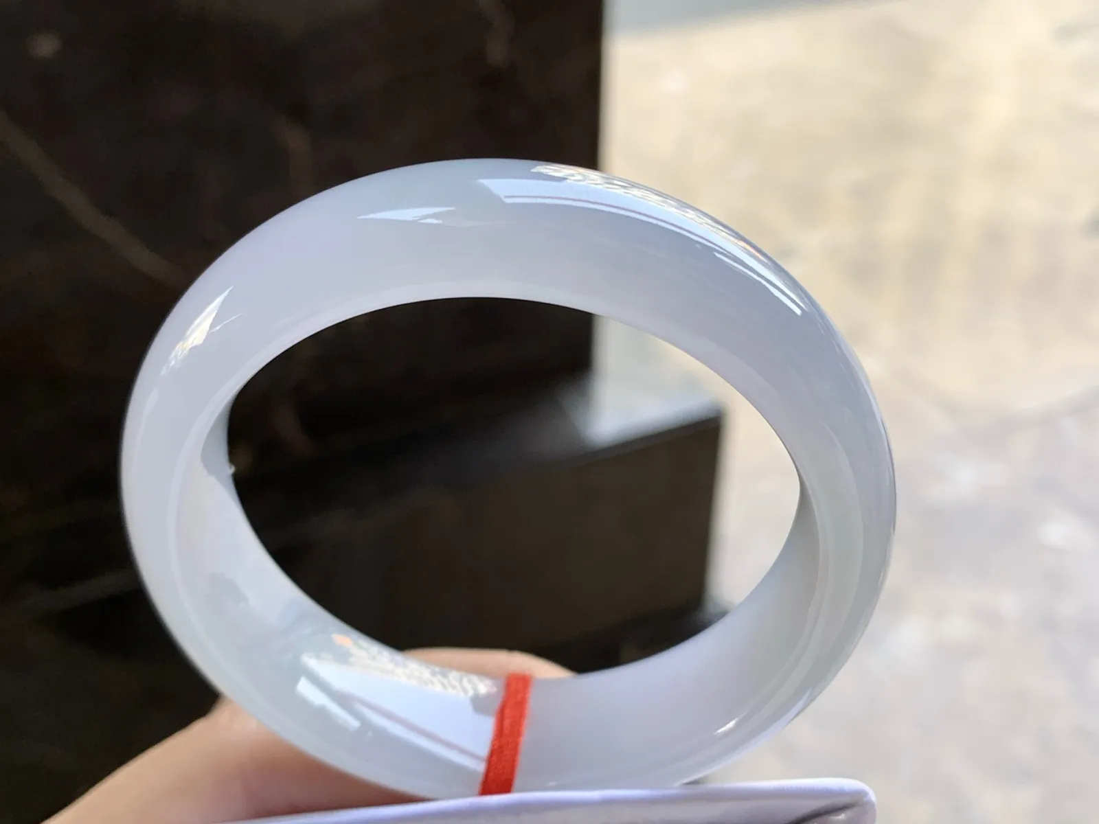 58-16.7-9

冰种宽版手镯^_^清新淡雅 水润