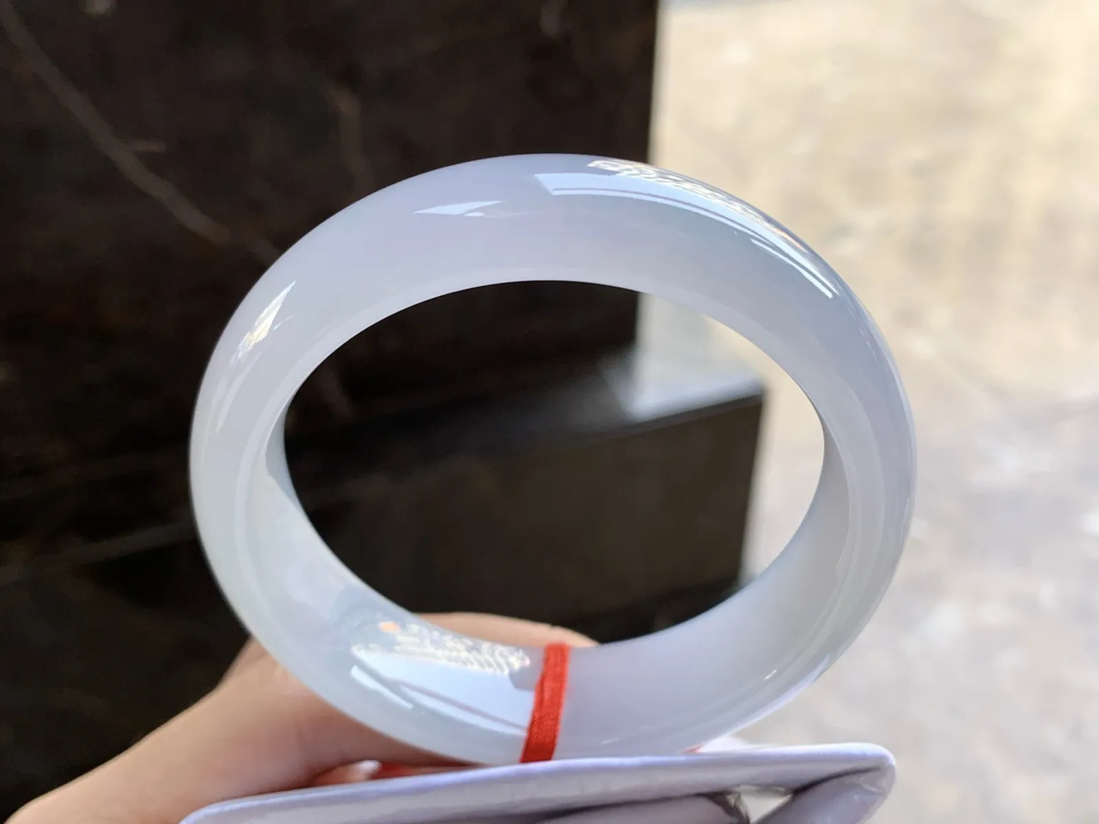 58-16.7-9

冰种宽版手镯^_^清新淡雅 水润