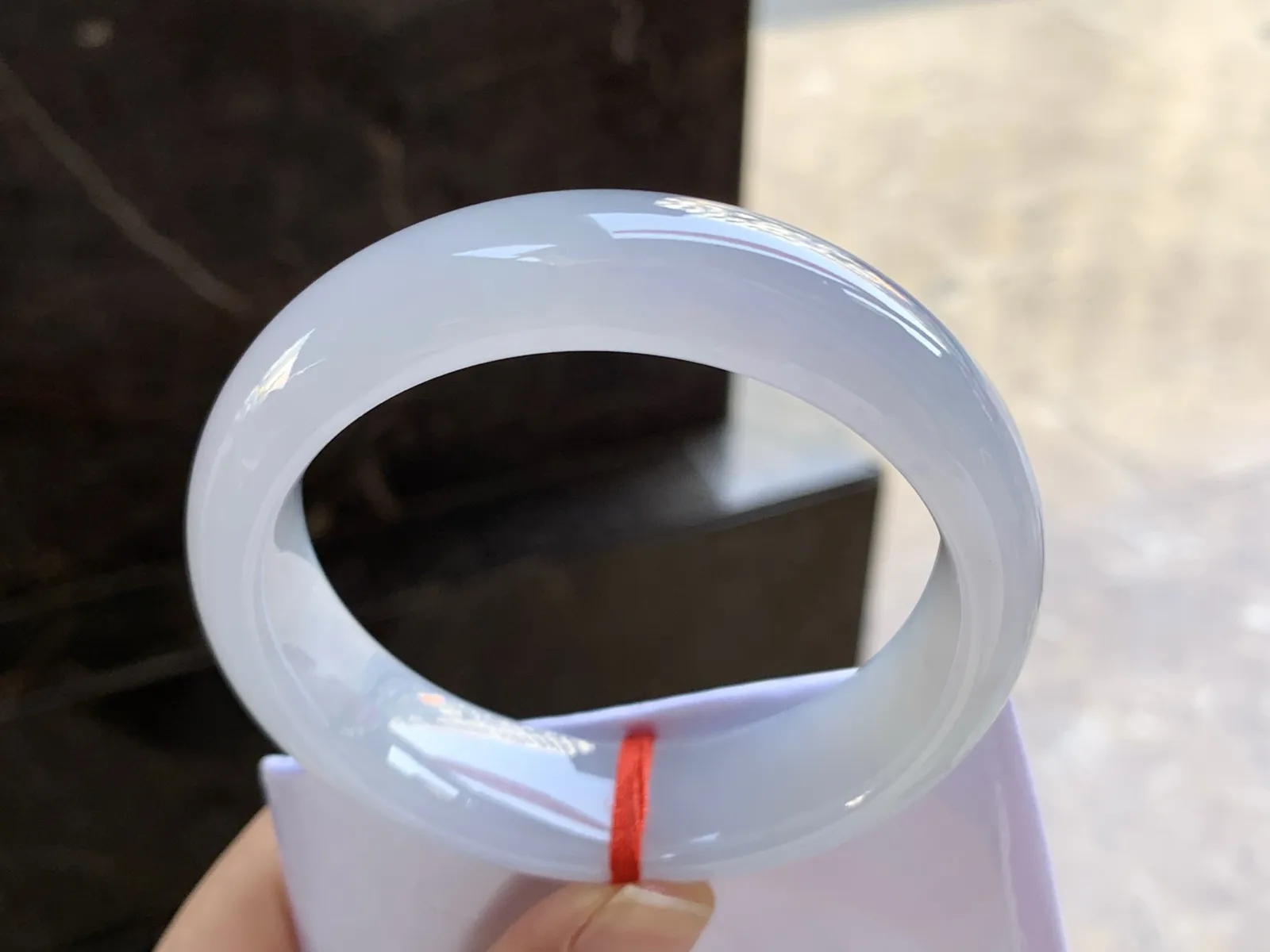 58-16.7-9

冰种宽版手镯^_^清新淡雅 水润