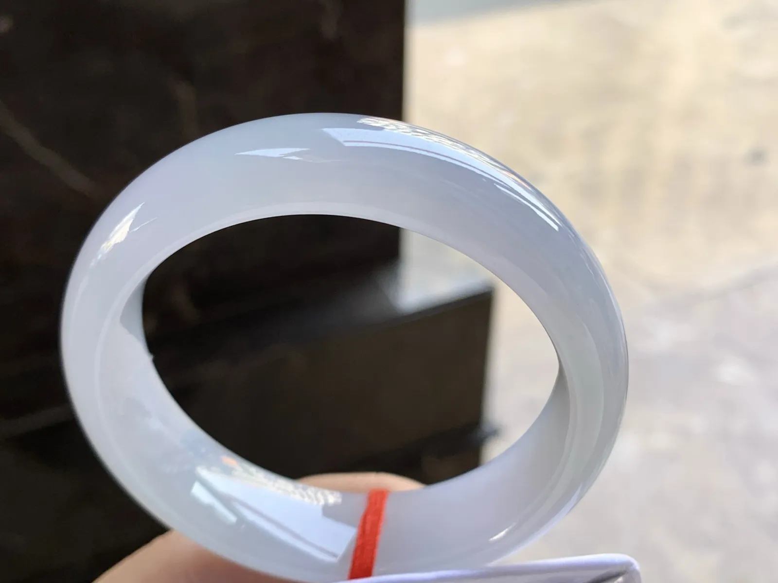 58-16.7-9

冰种宽版手镯^_^清新淡雅 水润