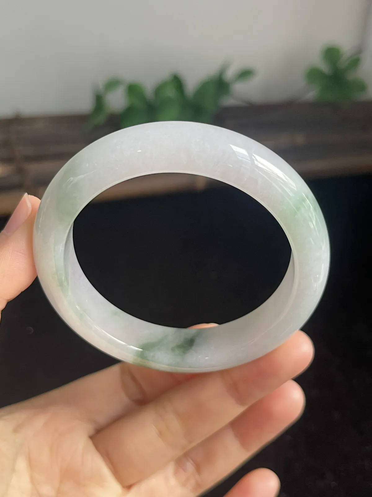 正圈53.4圈口，翡翠手镯