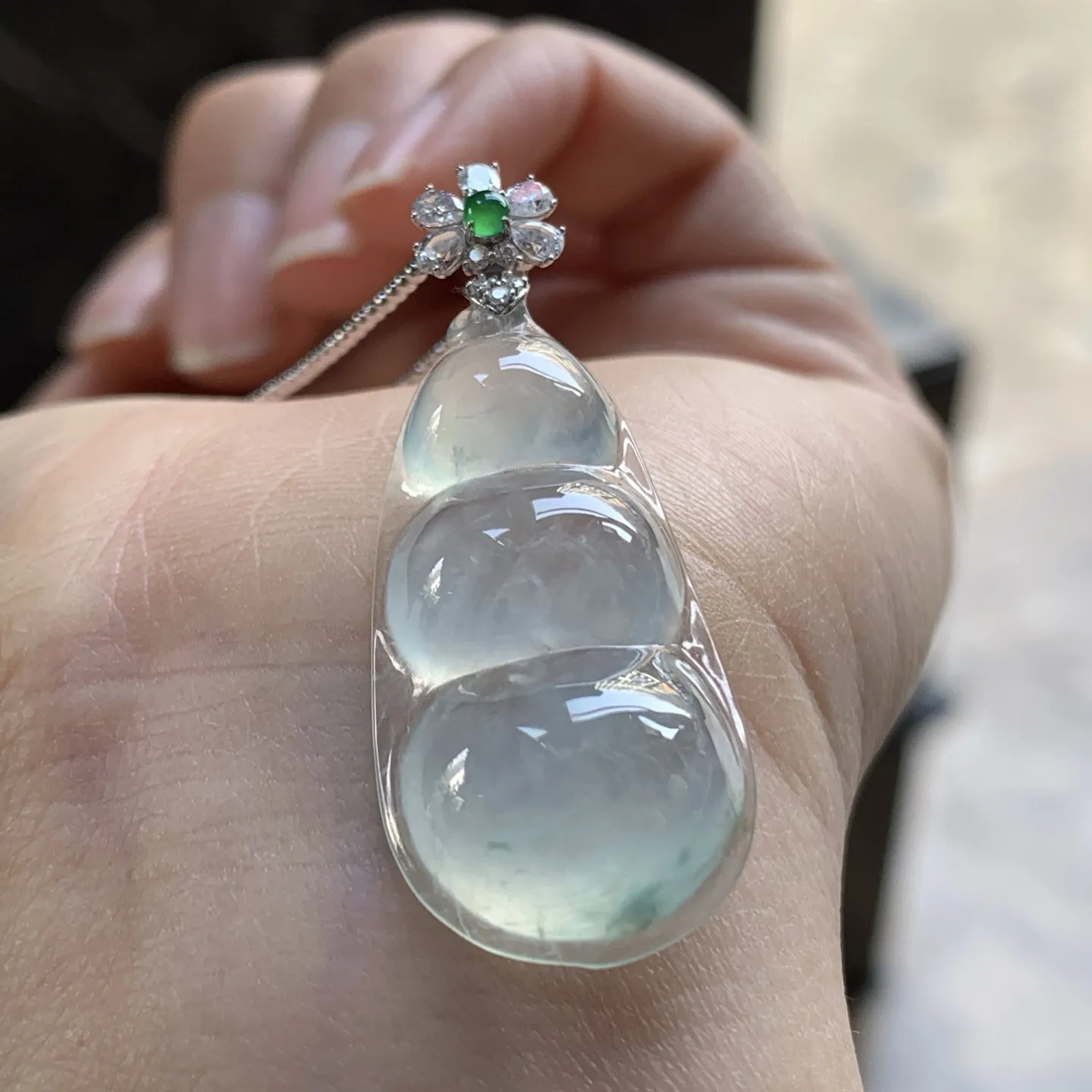 金扣冰种豆子^_^透亮 饱满