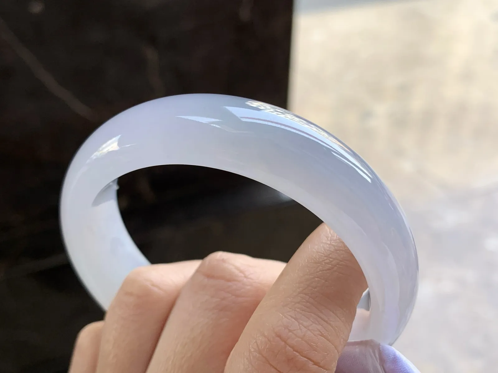 58-16.7-9

冰种宽版手镯^_^清新淡雅 水润