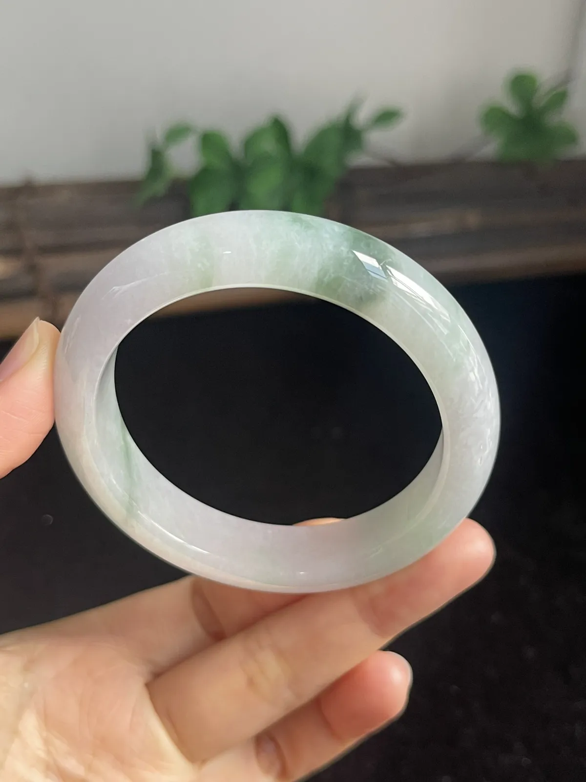 正圈53.4圈口，翡翠手镯