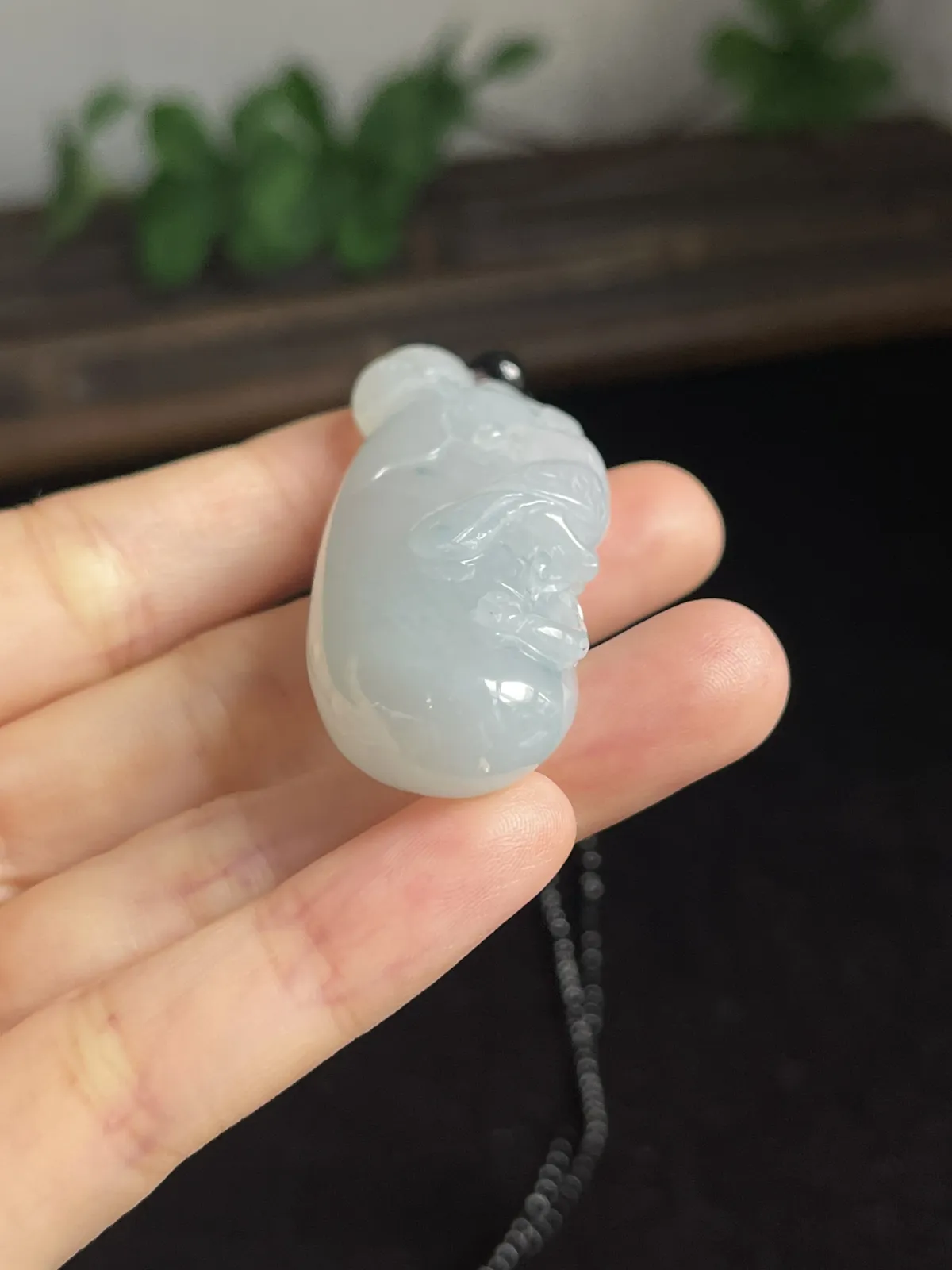 翡翠福瓜，配珠未测