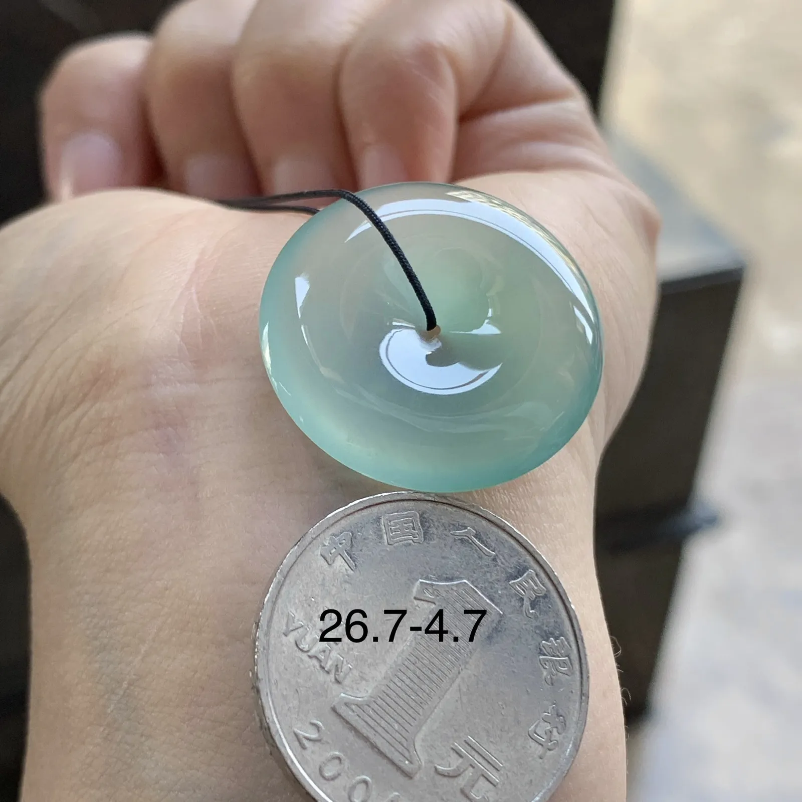 冰晴平安扣^_^清新冰透