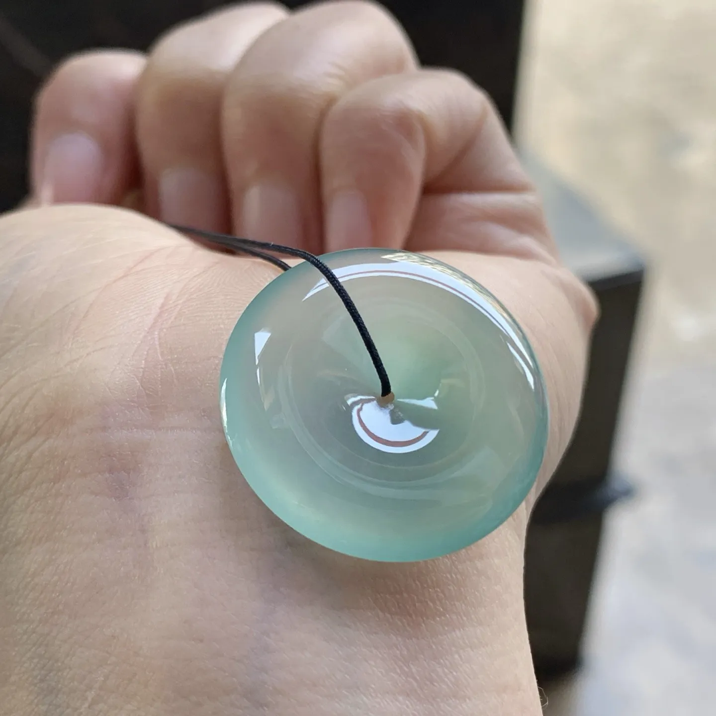 冰晴平安扣^_^清新冰透