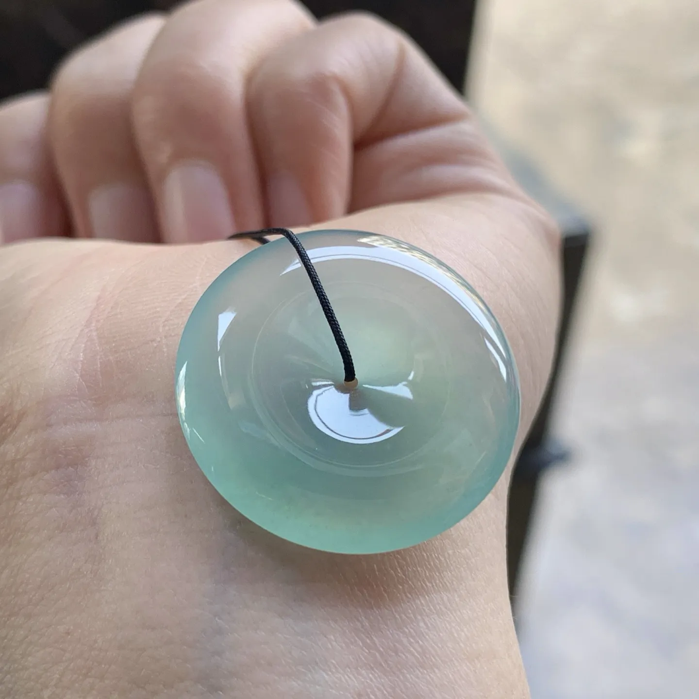 冰晴平安扣^_^清新冰透