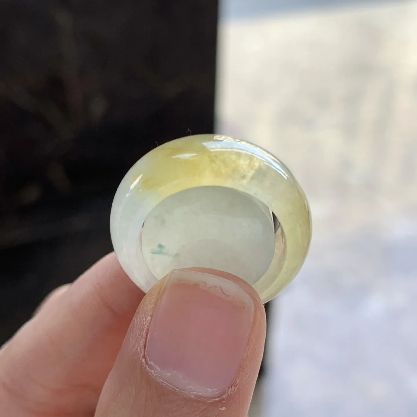 冰黄戒指一套^_^冰透 水润 气质