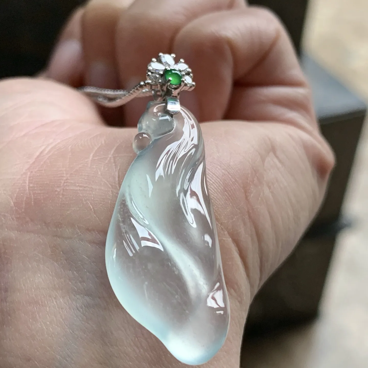 金扣冰晴吊坠^_^透亮 胶感十足