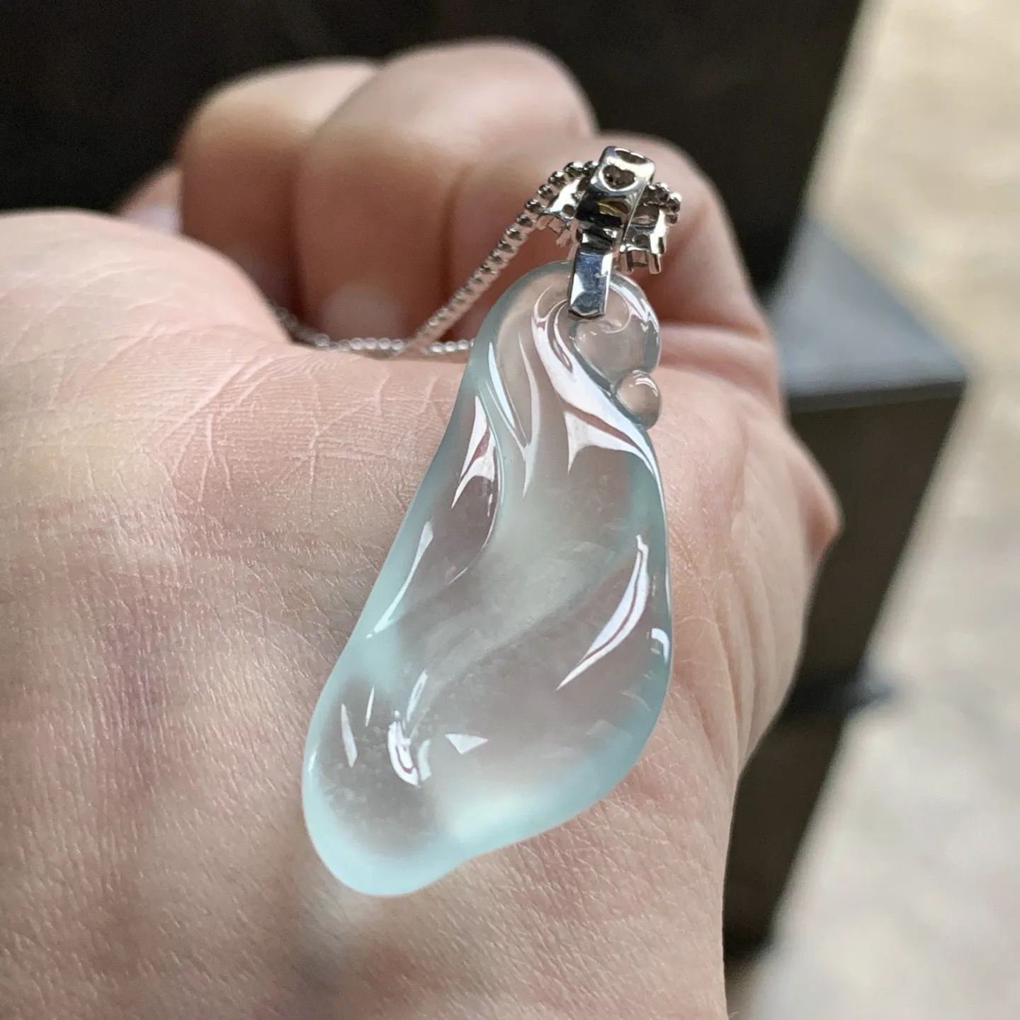 金扣冰晴吊坠^_^透亮 胶感十足