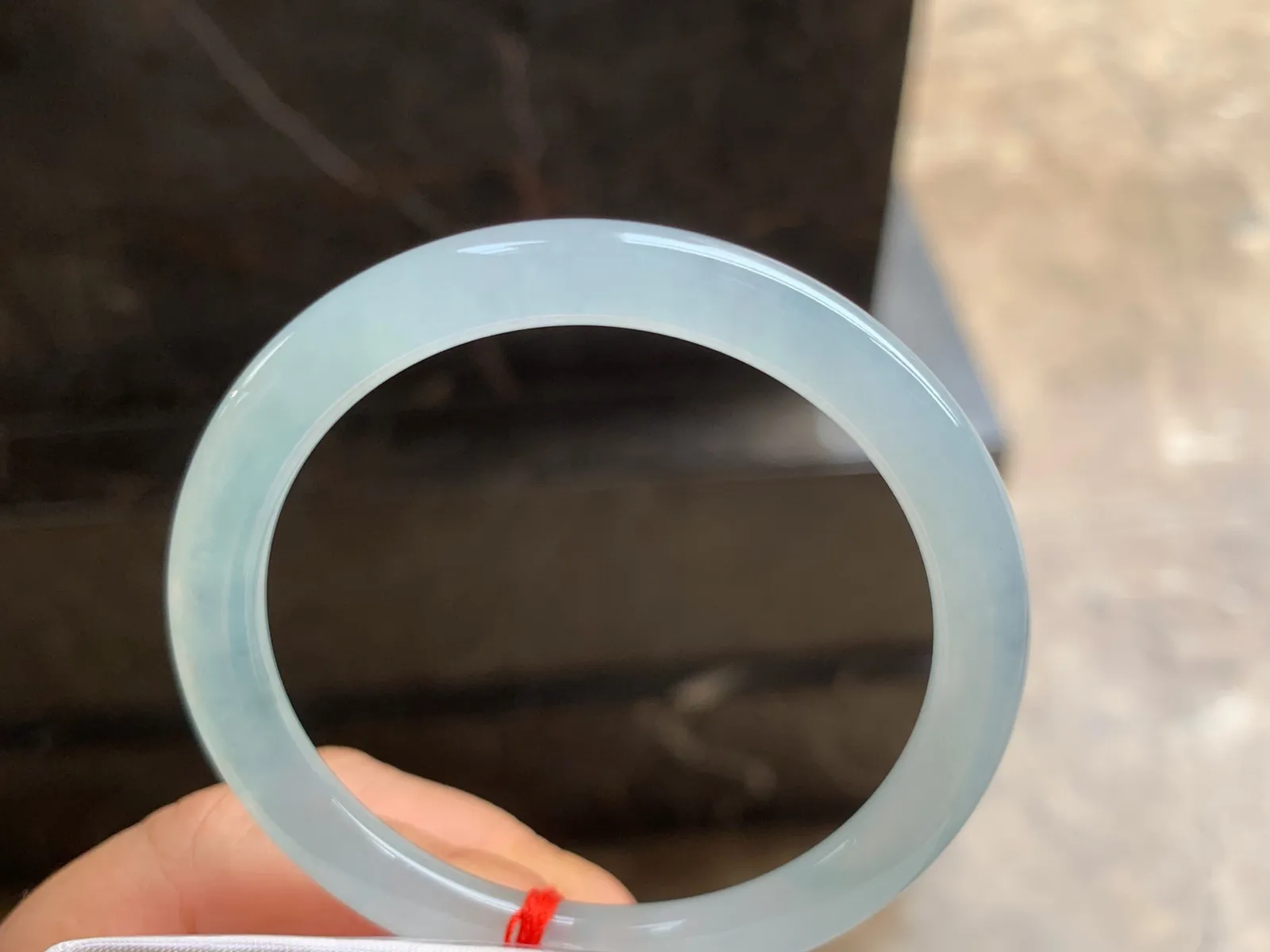 51-7.2mm
冰种圆条手镯 冰透莹润 清爽