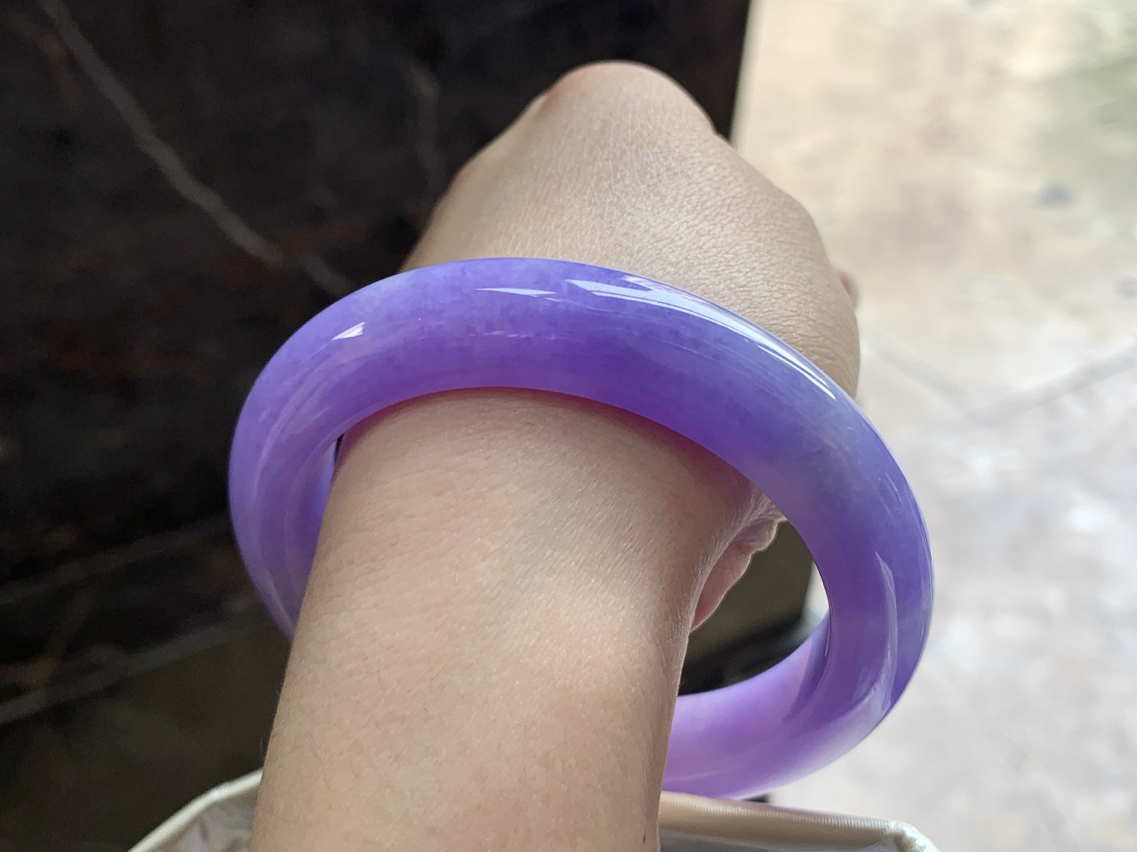 55.5-12.2-9.5

紫罗兰手镯^_^颜色浓郁 鲜艳