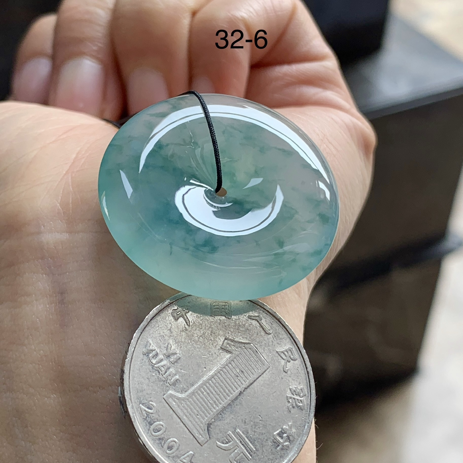 蓝花平安扣^_^飘花灵韵 起光