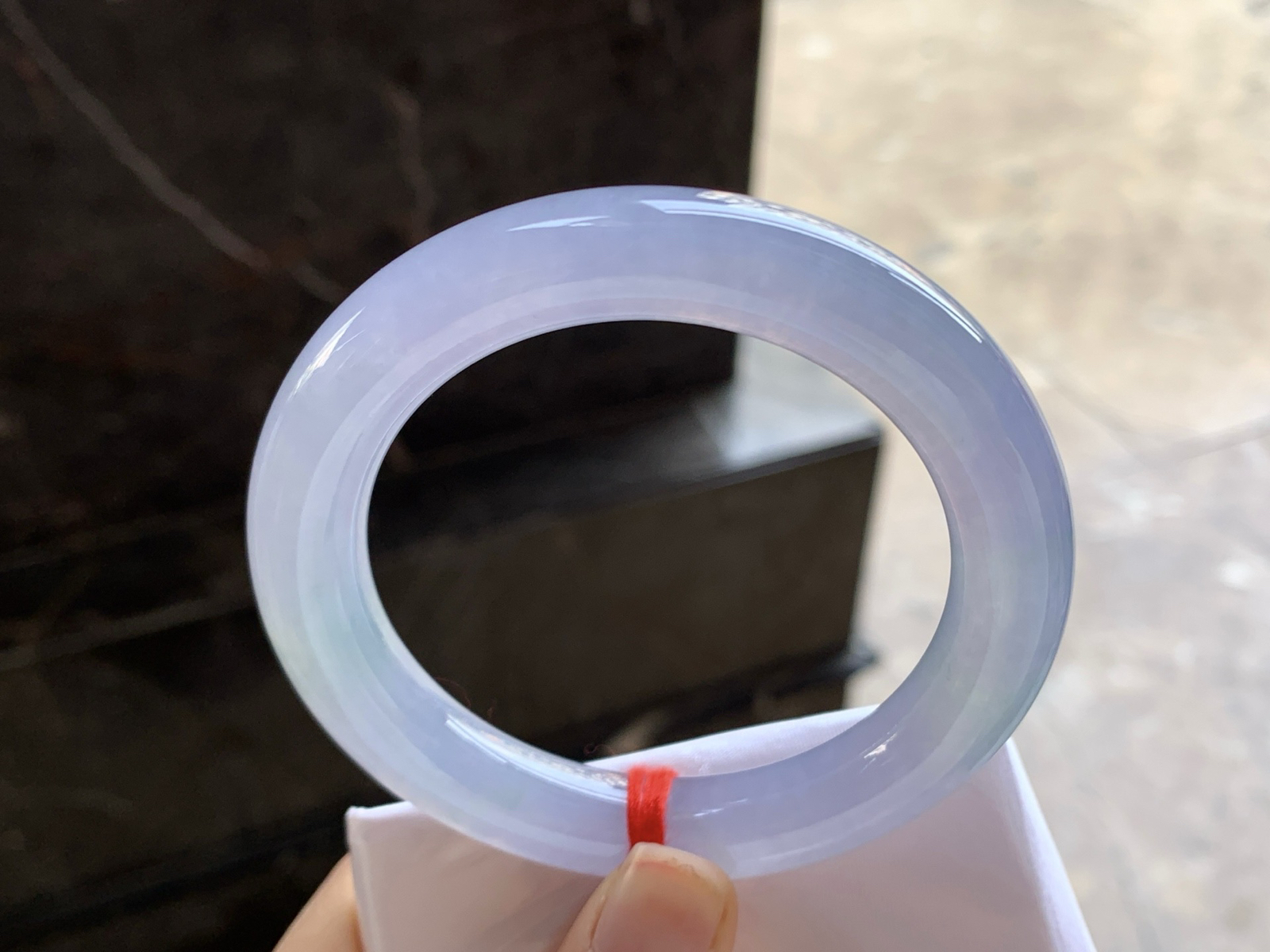 55.5-11.2

冰紫圆条手镯^_^种水好 鲜艳