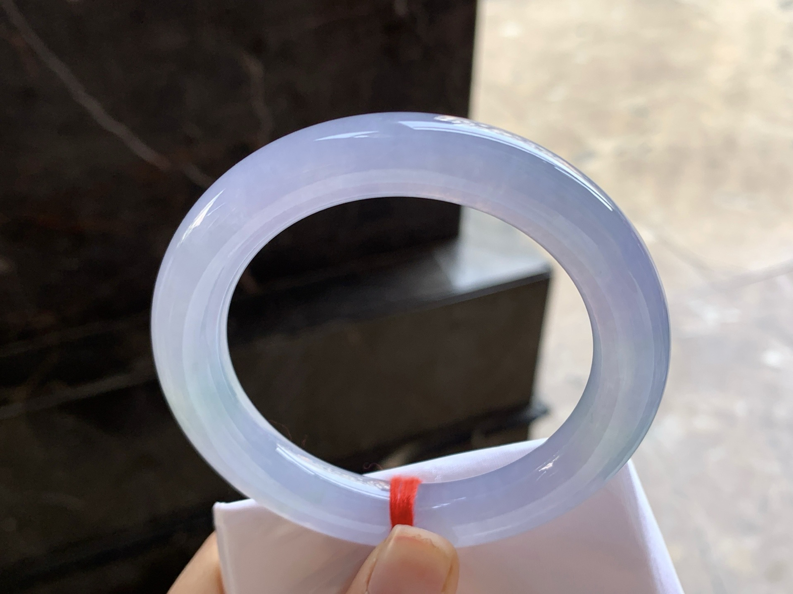 55.5-11.2

冰紫圆条手镯^_^种水好 鲜艳