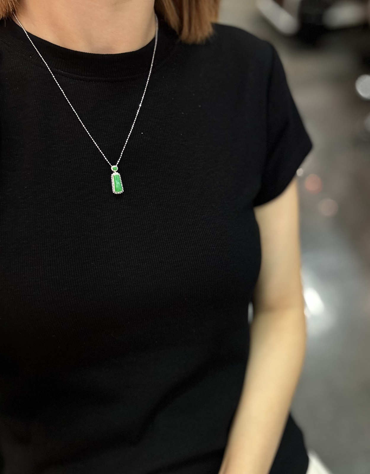 满色 正阳绿 小无事牌吊坠

18k金配钻镶嵌