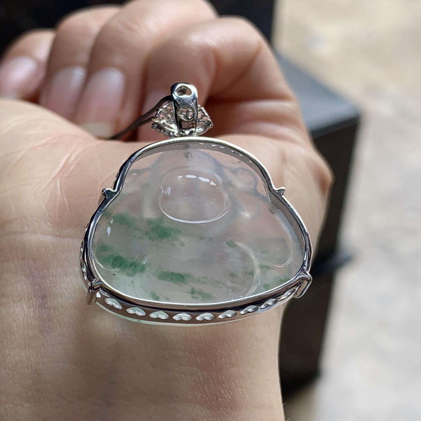 金钻镶嵌冰飘花财神^_^清新