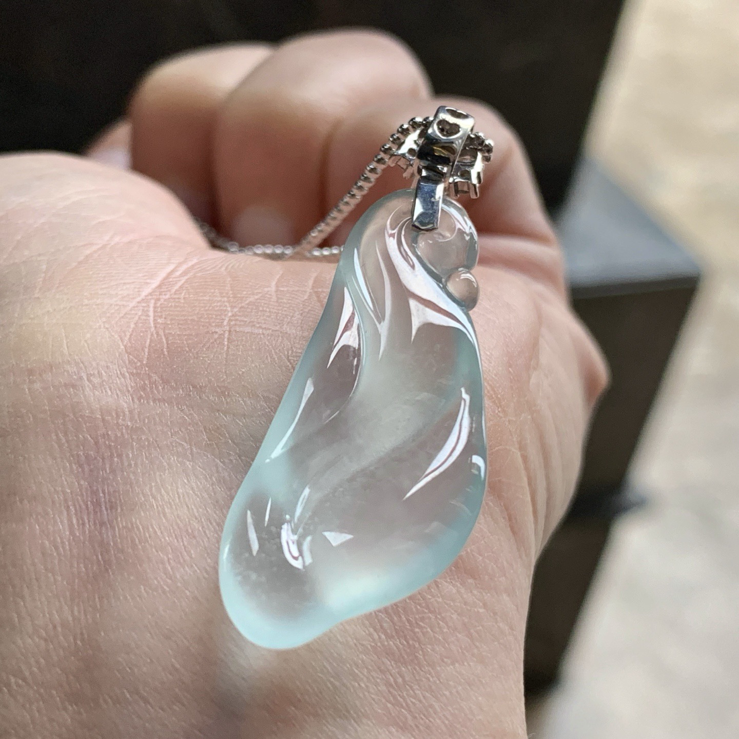 金扣冰晴吊坠^_^透亮 胶感十足