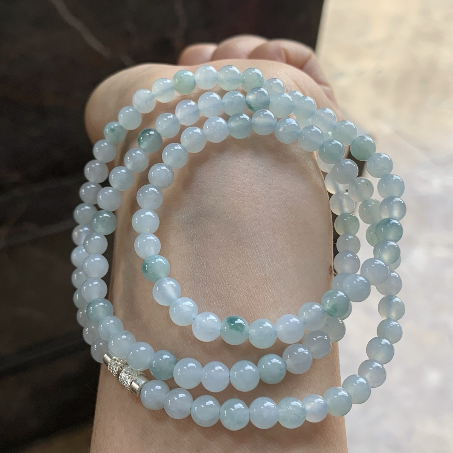 蓝花珠链^_^飘花灵韵