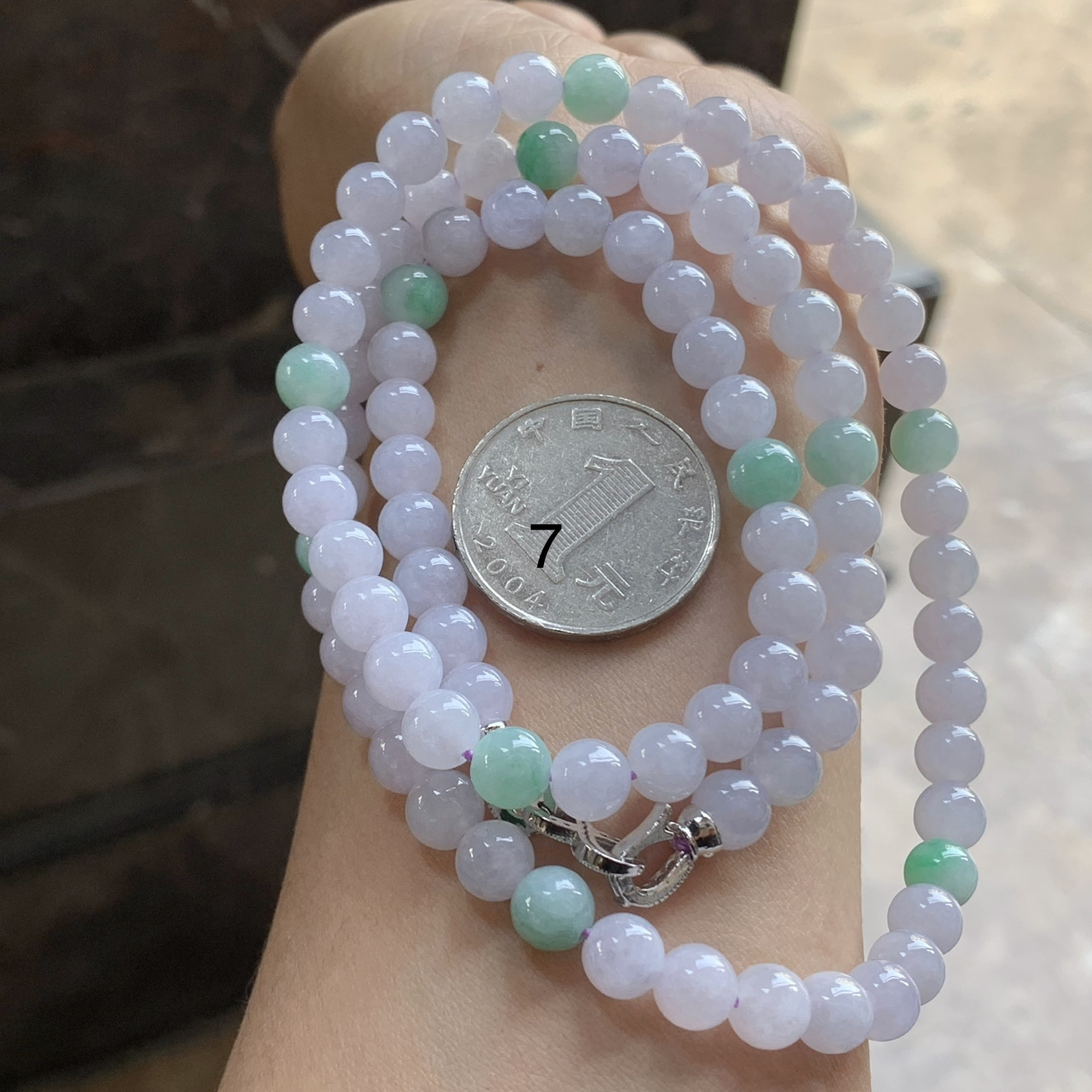 甜甜的珠链^_^清新细腻