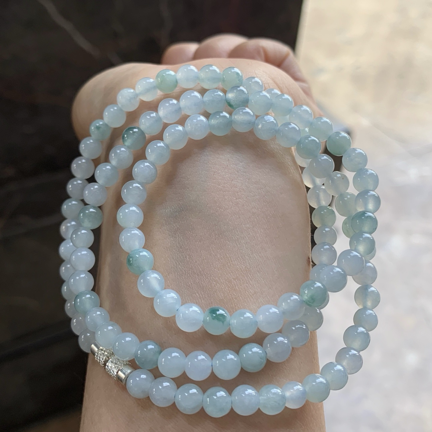 蓝花珠链^_^飘花灵韵