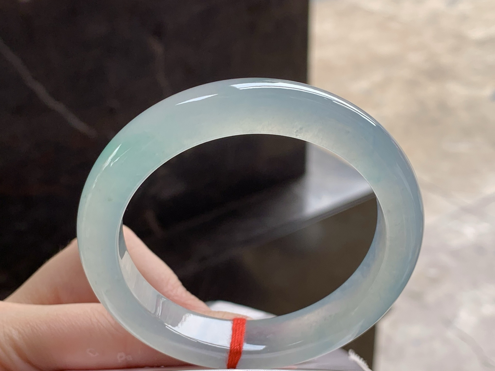 冰种手镯
种好水足 56.2/11.8/9mm